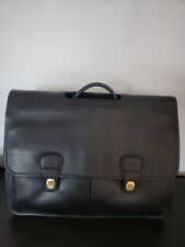 leather computer bag travel for sale  Dewitt