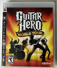 Guitar Hero World Tour PS3 (Sony PlayStation 3, 2008) Usado Com Manual, usado comprar usado  Enviando para Brazil
