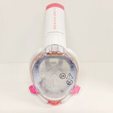 Used, Mares Adult Unisex FULL FACE MASK SEA VU DRY + White & Pink Snorkelling for sale  Shipping to South Africa