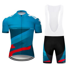 Usado, Para Hombre Camisetas De Ciclismo Bicicleta Babero Pantalones Cortos Set Ropa Ciclismo Ropa kits de secado rápido segunda mano  Embacar hacia Spain