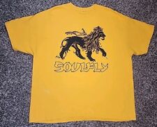 Camisa Soulfly Vintage Leão de Judá 2000 Tamanho 2XL Banda Concerto Tour Promo Y2K comprar usado  Enviando para Brazil