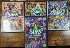 The Sims 3 Lote de 4 (Jogo Base, Late Night, World Adventures e Ambitions) PC-CD, usado comprar usado  Enviando para Brazil