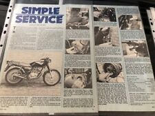 Suzuki gs125 service for sale  YORK