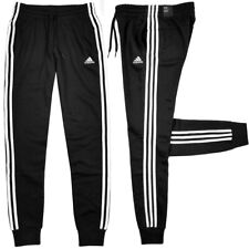 Pantalón de mujer Adidas 3S pantalones de jogging pantalones de entrenamiento pantalones deportivos negros/blancos segunda mano  Embacar hacia Argentina