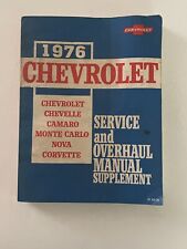 1976 chevrolet service for sale  Foster