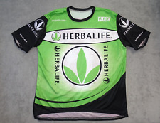 Camiseta deportiva de ciclismo Voler Herbalife poliéster 2XL verde ocio deportivo segunda mano  Embacar hacia Argentina