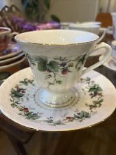 Gracie China Berry ‘N Vines Porcelain Teacup and Saucer for sale  Shipping to South Africa