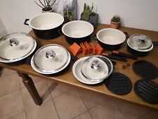 set pentole ceramica usato  Montecchio Emilia