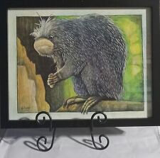 Mahosky porcupine framed for sale  Houston