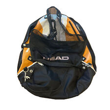 Mochila Head Tour Team tênis badminton raquete bolsa preta laranja usada comprar usado  Enviando para Brazil