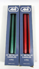 Metallic taper candle for sale  Columbus
