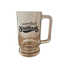 Caneca de vidro transparente vintage anos 80 Bennigans Tavern Restaurant Halloween 1983 5,5”, usado comprar usado  Enviando para Brazil