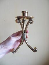 Candle holder brass for sale  ASHTON-UNDER-LYNE