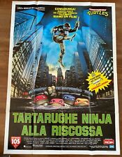 Manifesto tartarughe ninja usato  San Lazzaro Di Savena