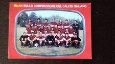 Calcio milan cartolina usato  Italia