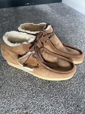 Clarks wallabees boots for sale  BRISTOL