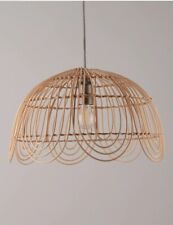 rattan ceiling light shade for sale  BELFAST