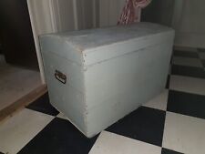 Old wooden chest for sale  FAVERSHAM