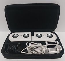 White Logitech PlayGear Amp Speaker For IPad/MP3 Player System With Case for sale  Shipping to South Africa