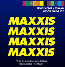 Usado, 4 x Sticker Vinilo - MAXXIS - Pegatina Vinyl Aufkleber Bike Bici MTB Sponsor comprar usado  Enviando para Brazil
