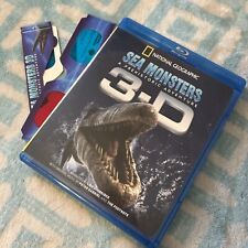 National Geographic: Sea Monsters [3D] [Blu-ray] con gafas 3D (2 pares), usado segunda mano  Embacar hacia Argentina