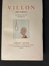 Oeuvres 1950 villon d'occasion  Nevers