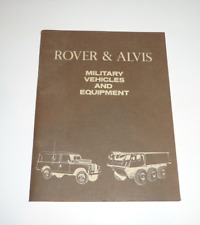 Rover alvis military for sale  LONDON