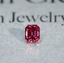 Certified 5 Ct Emerald Cut Natural Pink Diamond Grade Color VVS1/D +1Free Gift for sale  Shipping to South Africa