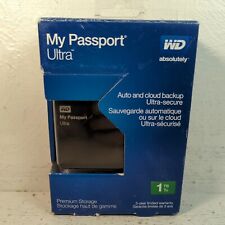 WD My Passport Ultra 1TB Disco duro externo portátil negro USB 3.0 (caja abierta) segunda mano  Embacar hacia Argentina