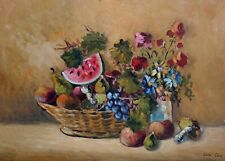 Vecchio dipinto frutta usato  Livorno