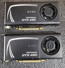 Lot of 2 NVIDIA EVGA GeForce GTX 460 01G-P3-1371 1GB Video Graphics Cards GPU for sale  Shipping to South Africa