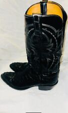 lucchese black men boots for sale  Burke