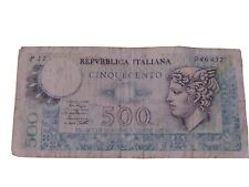 Banconote italia 500 usato  Cazzago San Martino
