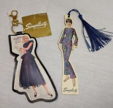 Arte padrão, marcador e conjunto de clipe/chaveiro de bolsa, padrão de simplicidade design para meninas comprar usado  Enviando para Brazil