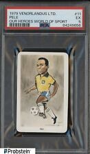 Usado, 1979 Venorlandus Ltd Our Heroes World Of Sport #11 Pelé PSA 5 EX comprar usado  Enviando para Brazil