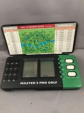 Juego portátil electrónico Master's Pro Golf 1995 Micro Games of America de colección segunda mano  Embacar hacia Mexico