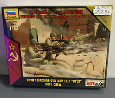Zvezda 7411 1/72 Soviet Machine gun "Utes" Plastic Model Kit - ZV7411 for sale  HIGH WYCOMBE