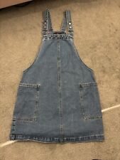 Womens denim pinafore for sale  STOKE-ON-TRENT