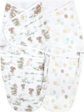 aden + anais Essentials Easy Wrap Swaddle, 2 Pack, Winnie Theme - W2D for sale  Shipping to South Africa
