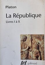 Platon république livres d'occasion  La-Grande-Motte