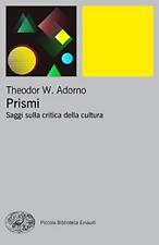 Prismi. saggi sulla usato  Italia