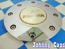 Kaizer Wheels Chrome Custom Wheel Center Caps #N/A, Chrome Metal Center Cap (1)  for sale  Shipping to South Africa