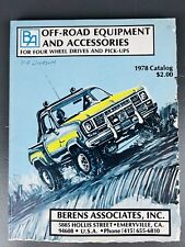 BA 1978 todoterreno catálogo de equipos y accesorios Ford Chevy Jeep Toyota segunda mano  Embacar hacia Argentina