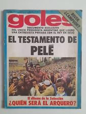 Despedida de fútbol PELE - Revista original de los Goles octubre de 1977 - Argentina, usado segunda mano  Argentina 