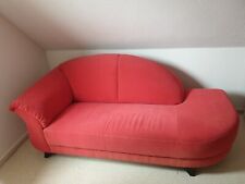 Rotes sofa recamiere gebraucht kaufen  Ahrensbök