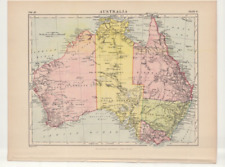 C1895 map australia for sale  HORNCASTLE