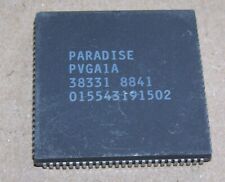 Chip controlador de video PLCC USADO Paradise Systems PVGA1A 100 pines PLCC IC segunda mano  Embacar hacia Mexico