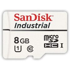 Tarjeta de memoria SanDisk Industrial 8 GB 16 GB Micro SD Clase 10 UHS-I MicroSDHC, usado segunda mano  Embacar hacia Argentina