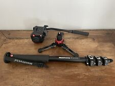 Manfrotto FLUIDTECH XPRO Monopod MVMXPROA42W And Manfrotto Video Head for sale  Shipping to South Africa