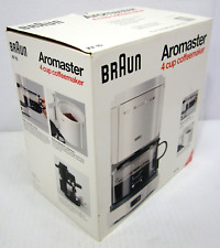 Cafeteira compacta vintage Braun Aromaster 4 xícaras 3075 KF10 comprar usado  Enviando para Brazil